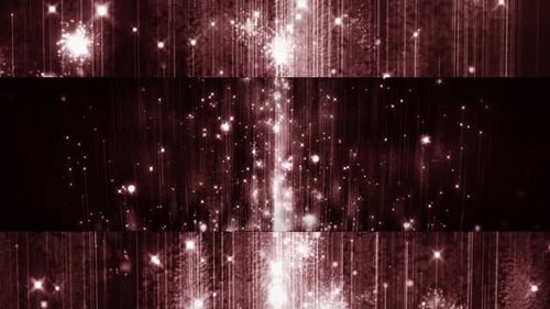 Christmas Snow Columns Background