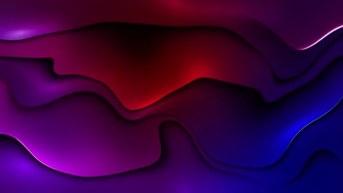 Dynamic Abstract Fluid Waves Motion Background Loop