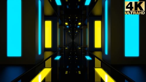 Colorful Tunnel Vj Loop 7 Pack