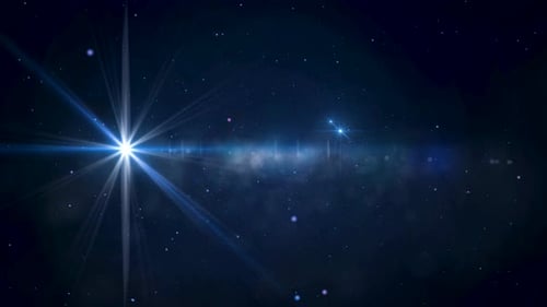 Celestial Star Field Light Ray Opener