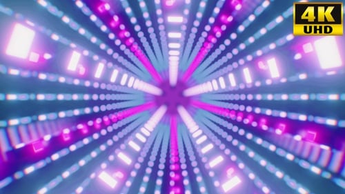Light Tunnel Background Vj Loops V2