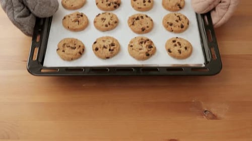 Galletas caseras con chispas