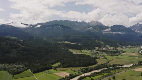 A Village in the Austrian Alps