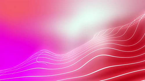 Abstrakte Animation mit digitaler Gradienten-