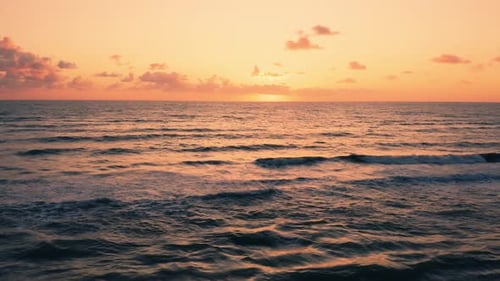 Sonnenuntergang am Meer