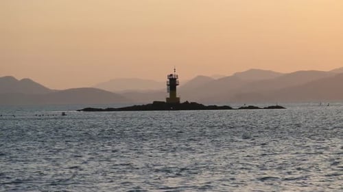 Llighthouse in the Sea
