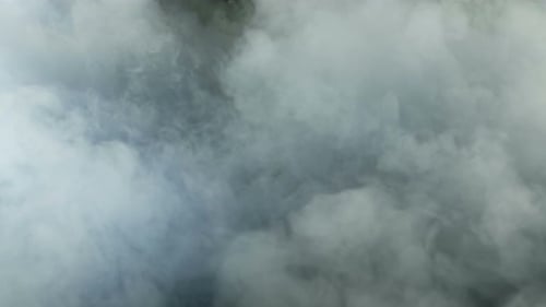 Abstract Billowing Smoke Filling the Frame