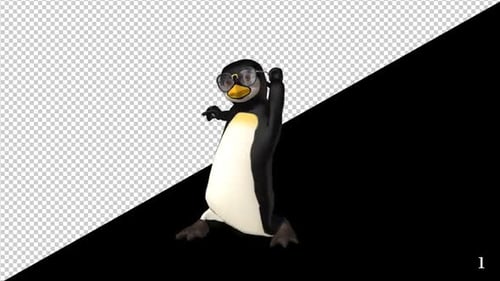 Pinguin Toy Dance 4 Pack