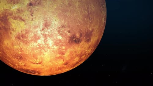 4K Venus und Sonne