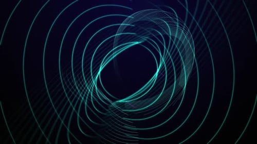 Neon Lines Background Loop