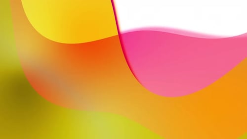 Fluid Abstract Colorful Wave Background Loop