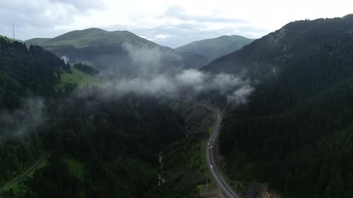 Mountains With Road