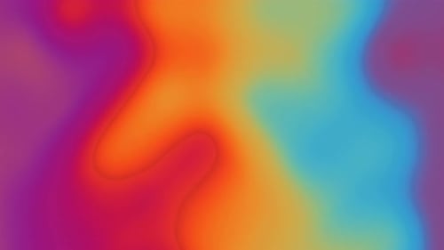 Smooth Flowing Colorful Abstract Gradient Background