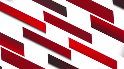 3d girar rojo y gris línea colorida fondo cuadrado geométrico