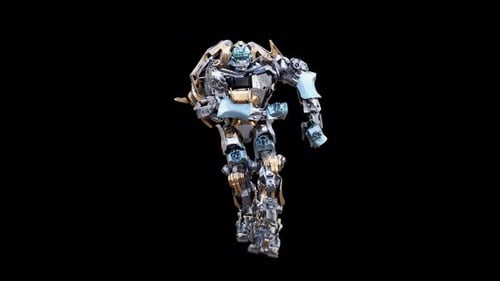 51 Robot Dancing 4K