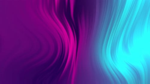 4K video animation. Colorful smooth stripes motion animated background.