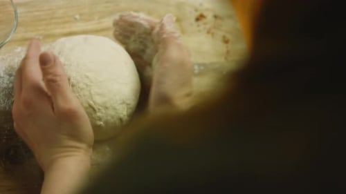 Knead Dough By Hand
