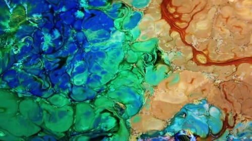 Psychedelische galaktische Farbtextur Hintergrund 53