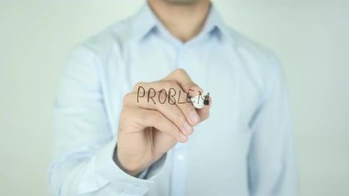 Writing Problem on Glass Surface