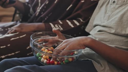 Eating Candy when Watching TV