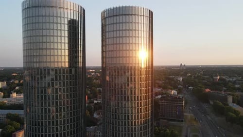 Hochhaus-Panorama