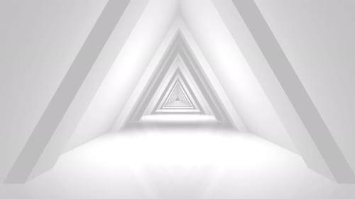 Dreieck saubere Tunnelschleife 4k