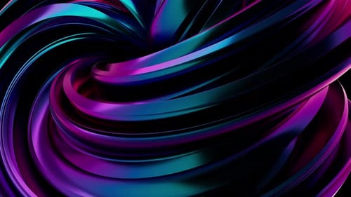 Boucle de fond abstraite de formation sombre bleu métallique et magenta