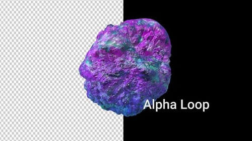 Waving Liquefy Neon Power Stone Alpha Loop