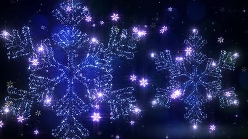 Christmas Snow Flake Glitters