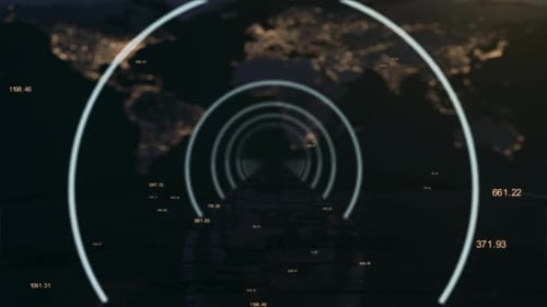 Digital Technology Background 4K