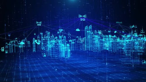 IoT, Internet des objets, réseaux sociaux mobiles, Internet, contexte holographique de la ville