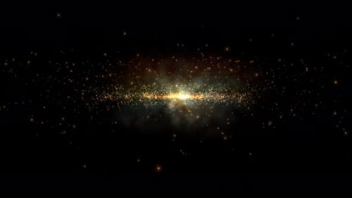 Galaxie Space Star Travel Zoom-Schleife-Hintergrund