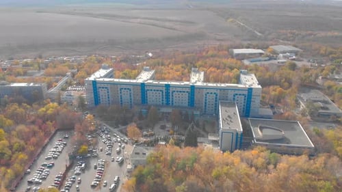 Building Facade Of Hospital