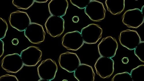 Fluid Organic Wavy Lines Abstract Pattern Motion Background