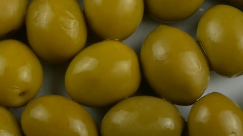 Green olives fruits