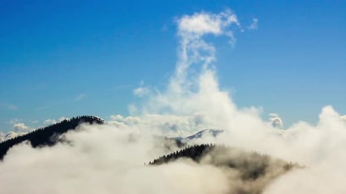Natural Sky and Clouds Background