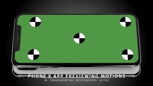 4K Phone X App Previews