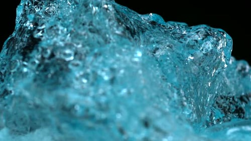 Wasserspritzer, Zeitlupe