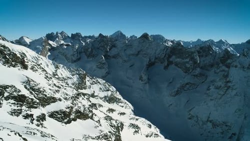 High Altitude Mountain Peaks Range