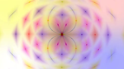 Glowing Star Pattern Hypnotic Background Animation