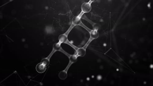 Abstract Network Connection Loop Background