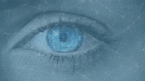 Ouverture oculaire chez la femme