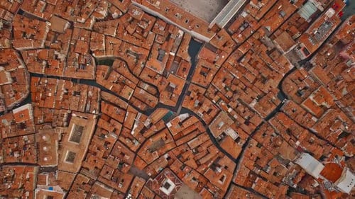 Aerial View of Venice Italy