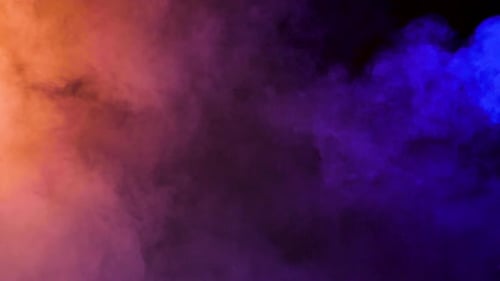 Colorful Smoke Haze Abstract Motion Graphics Background