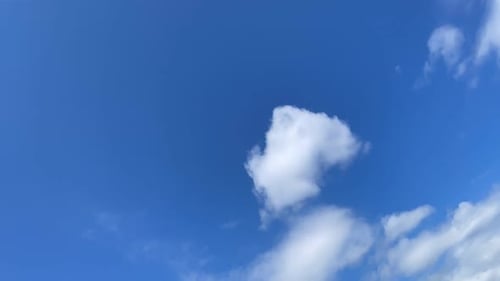 Himmel, Wolken, Zeitraffer