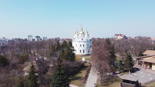 Orthodoxe Kirche in Poltawa, Ukraine