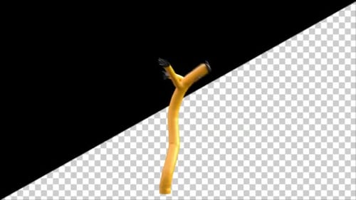 Tube gonflable Wacky Guy 1080p