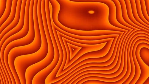 Abstrakter orangefarbener trendiger welliger Hintergrund