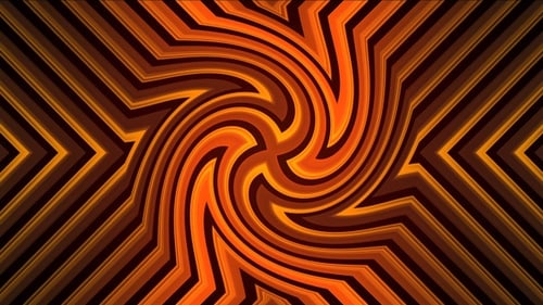 Abstract Geometric Kaleidoscope Tunnel Motion Background