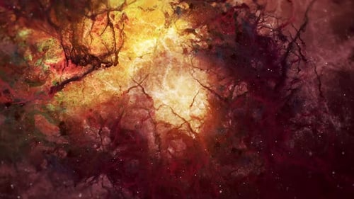 Schleife der heißen Nebelwolken